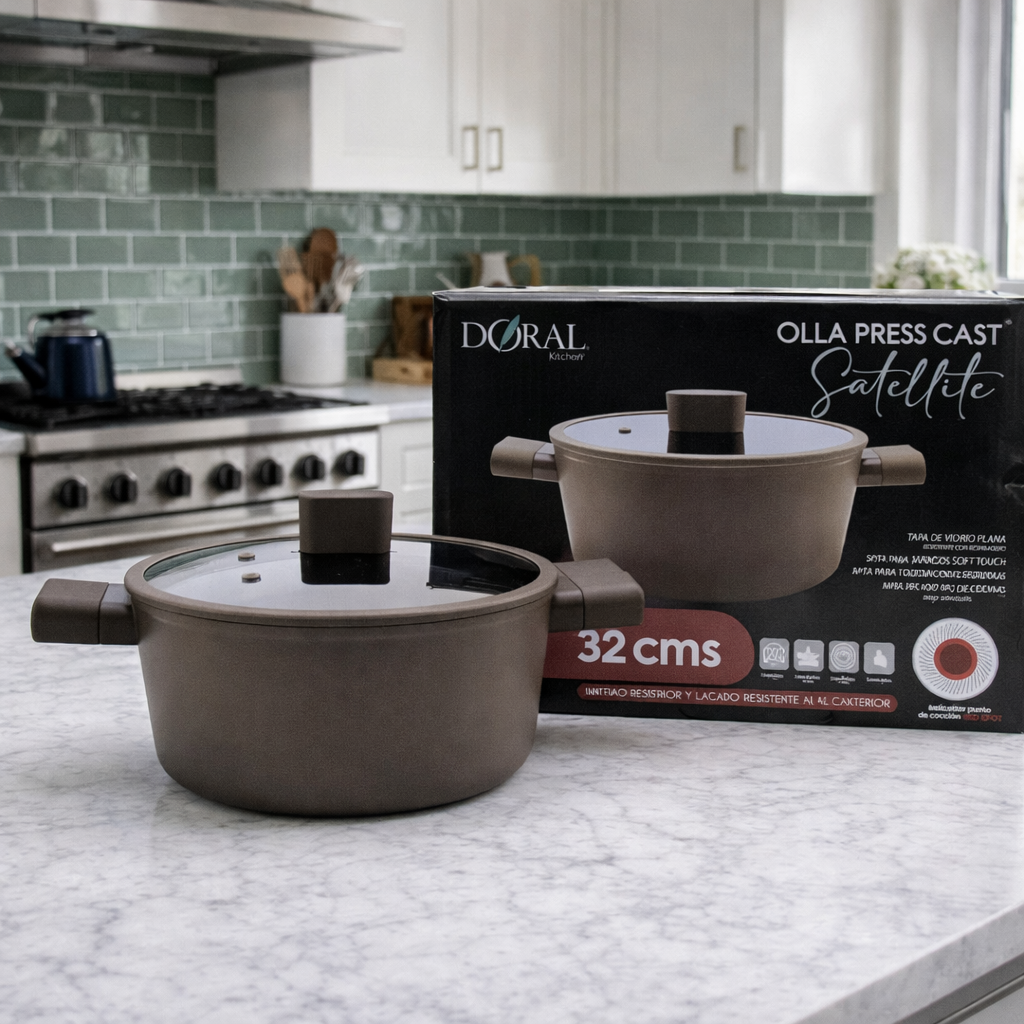 Olla Press Cast Satellite