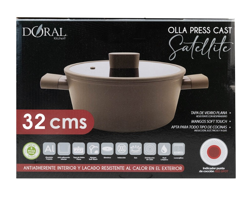 Olla Press Cast Satellite